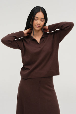 chocolate-wool-cashmere-collared-sweater-1