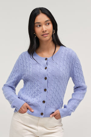 baby-blue-pure-cashmere-cabled-crew-neck-cardigan