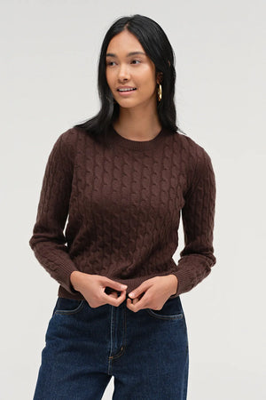 chocolate-pure-cashmere-cable-sweater