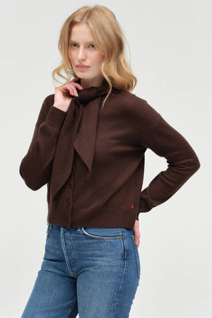 chocolate-wool-cashmere-tie-neck-cardigan