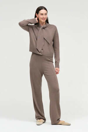 oatmeal-wool-cashmere-tie-neck-cardigan