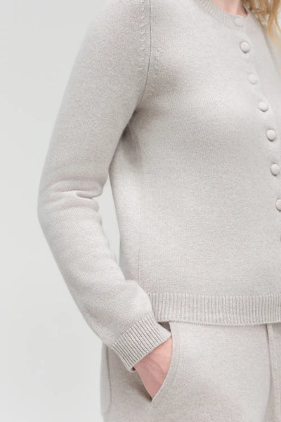 Chinchilla Pure Cashmere Camille Cardigan