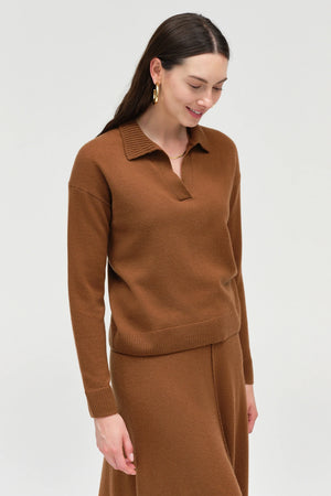 toffee-wool-cashmere-collared-sweater
