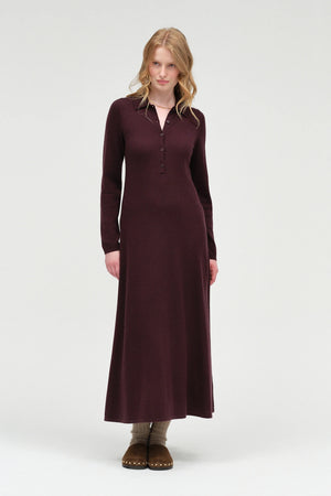 aubergine-wool-cashmere-a-line-polo-dress