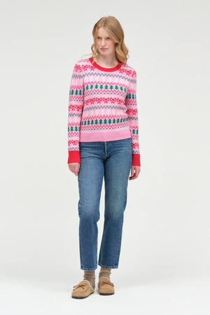 pink-wool-cashmere-christmas-fairisle-sweater