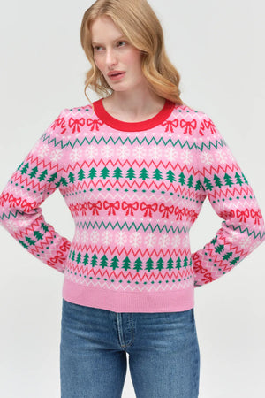 pink-wool-cashmere-christmas-fairisle-sweater