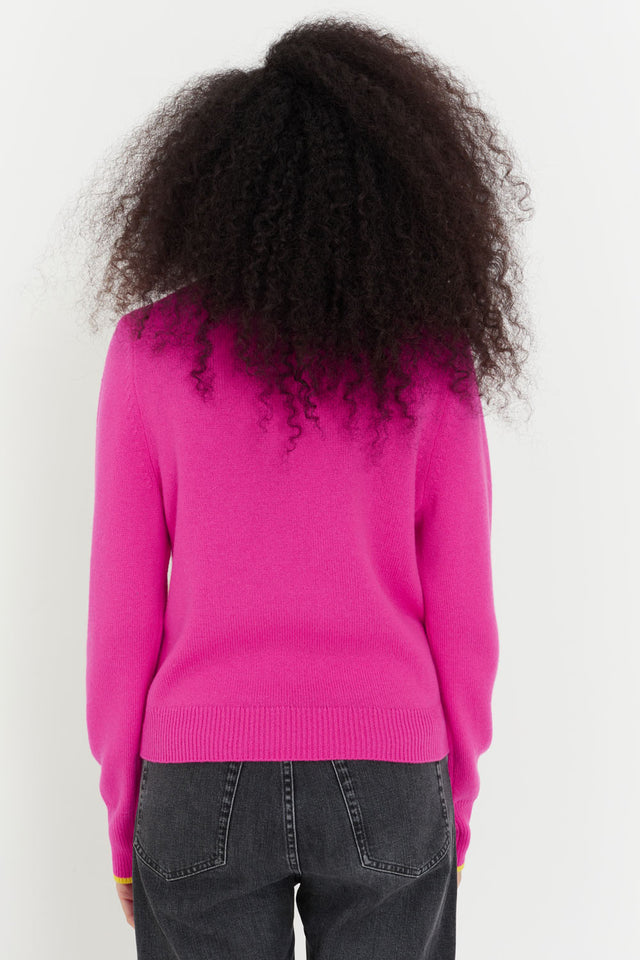 Pink Wool-Cashmere Margot Sweater image 3