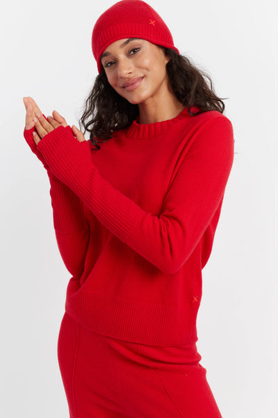 velvet-red-wool-cashmere-fingerless-gloves