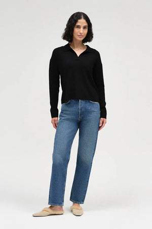 black-wool-cashmere-collared-sweater