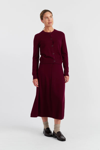 claret-wool-cashmere-crew-neck-cardigan