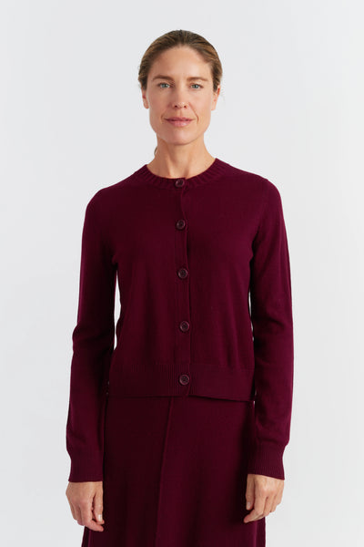 claret-wool-cashmere-crew-neck-cardigan