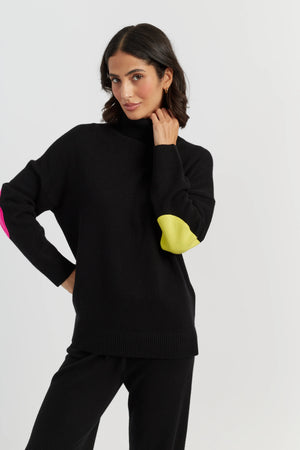 black-wool-cashmere-elbow-patch-rollneck-sweater
