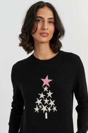 black-wool-cashmere-star-tree-sweater