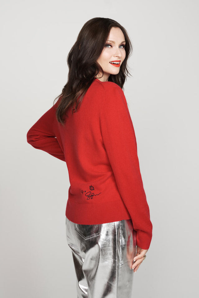Red Sophie Ellis-Bextor Sweater image 2