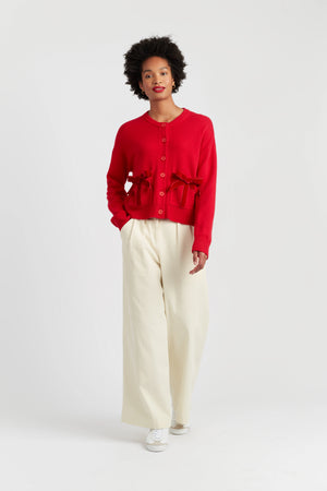 velvet-red-merino-wool-velvet-bow-cardigan