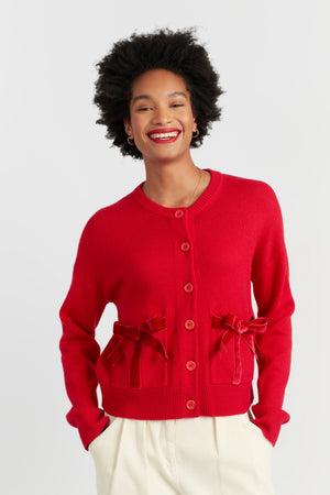 velvet-red-merino-wool-velvet-bow-cardigan