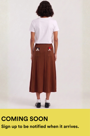 toffee-wool-cashmere-mickey-minnie-peek-pocket-skirt