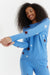 Sky-Blue Wool-Cashmere Star Sweater