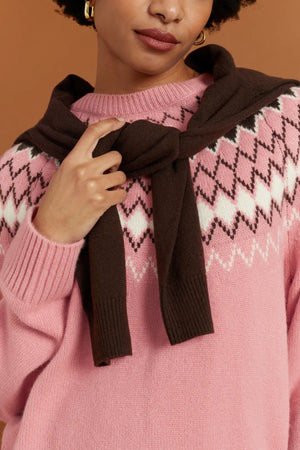 salmon-wool-cashmere-fair-isle-sweater