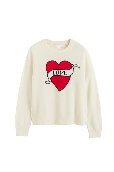 Cream Wool-Cashmere Sophie Ellis-Bextor Sweater