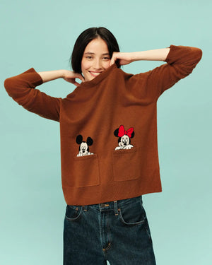 toffee-wool-cashmere-mickey-minnie-peek-pocket-sweater