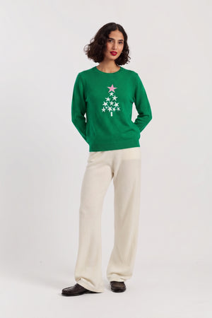 green-wool-cashmere-star-tree-sweater