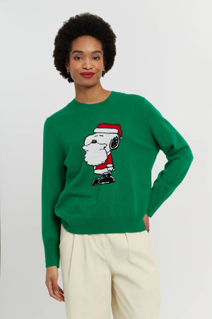 green-wool-cashmere-snoopy-santa-sweater
