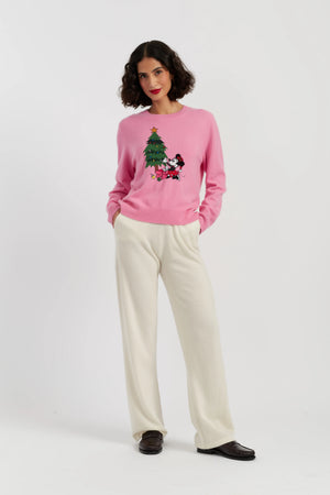 pink-wool-cashmere-minnie-christmas-sweater