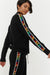 Black Wool-Cashmere Ski Club Sweater