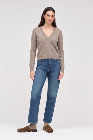 mushroom-wool-cashmere-v-neck-sweater
