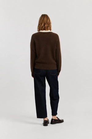 chocolate-pure-merino-polo-tee