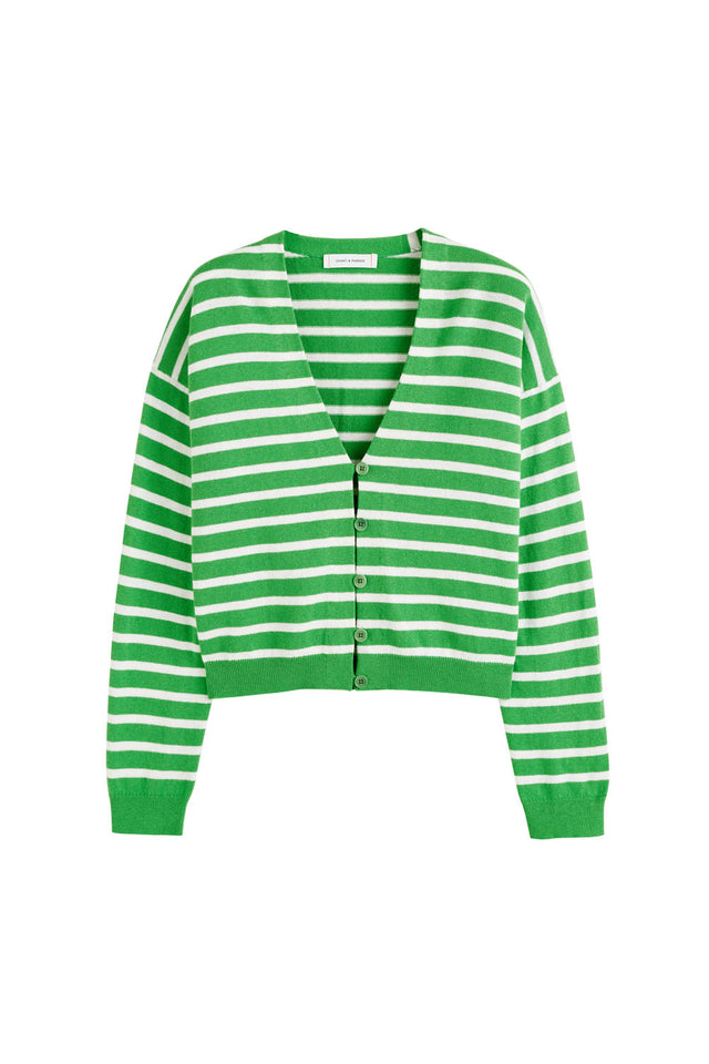 Green Cotton-Linen Summer Cardigan image 2