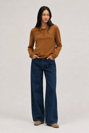 toffee-wool-cashmere-polo-sweater