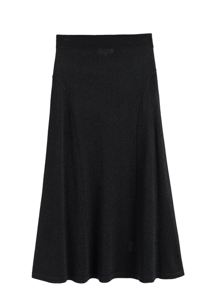 Black skirt on a white background
