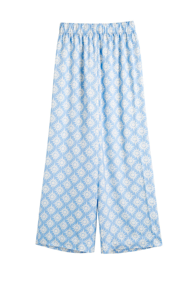 Sky-Blue Laura Whitmore Paradise Trousers image 4