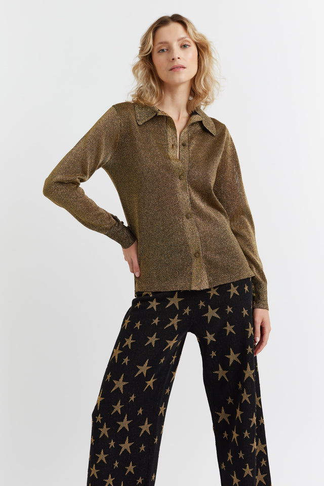Gold Lurex Shirt image 1