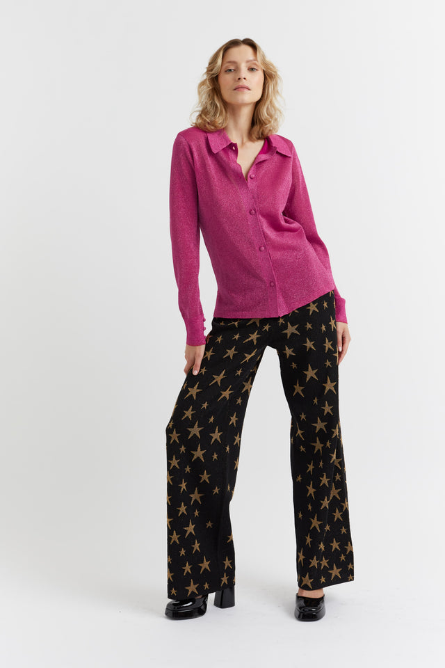 Pink Lurex Shirt image 4