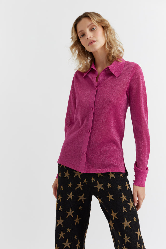 Pink Lurex Shirt image 1