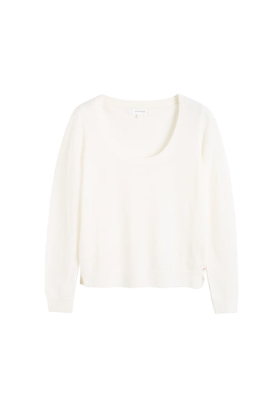 White sweater on a white background