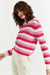 Pink Cotton Crochet Sweater