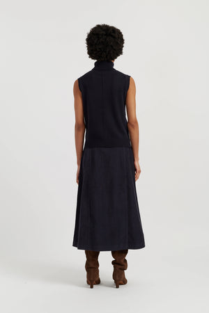 navy-cotton-a-line-skirt