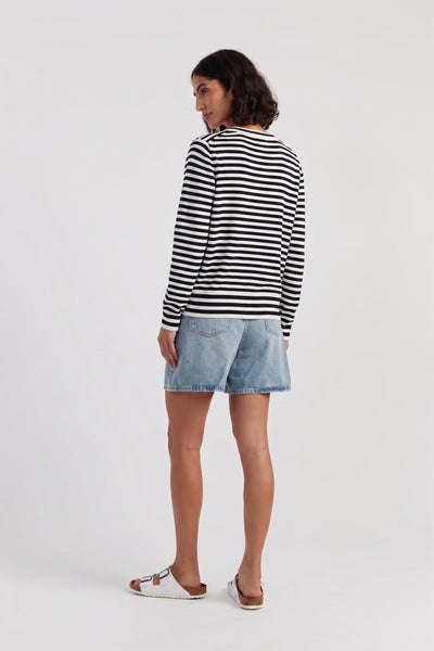 Navy Wool-Cashmere Sophie Ellis-Bextor Sweater