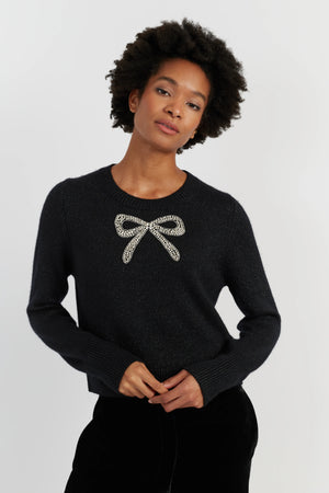 black-wool-cashmere-embellished-bow-sweater