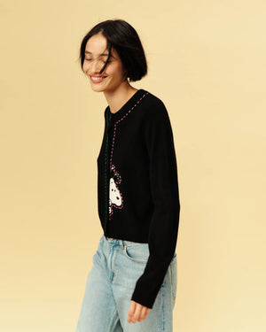 black-wool-cashmere-snoopy-peep-cardigan