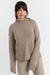 Soft-Truffle Cashmere Patch Pocket Sweater
