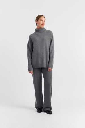 grey-melange-pure-cashmere-rollneck-sweater