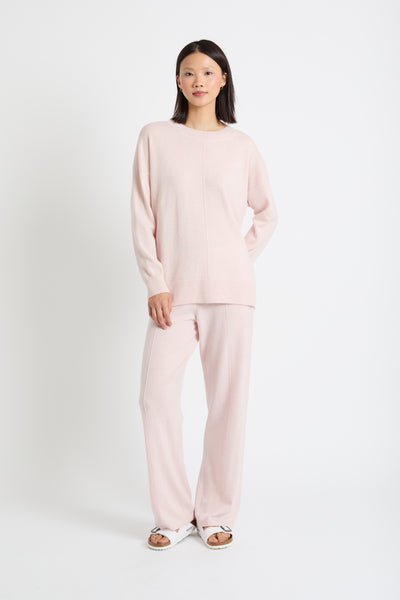 pink-melange-wool-cashmere-slouchy-sweater