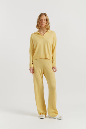 soft-yellow-wool-cashmere-collared-sweater