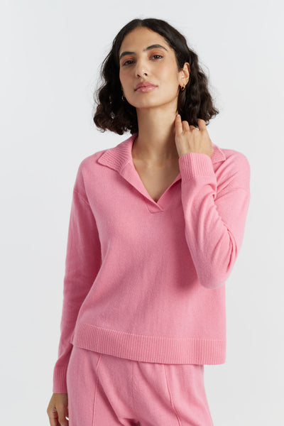 pink-wool-cashmere-collared-sweater