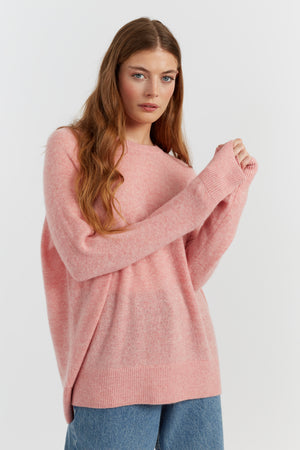 pink-marl-cloud-cashmere-slouchy-sweater